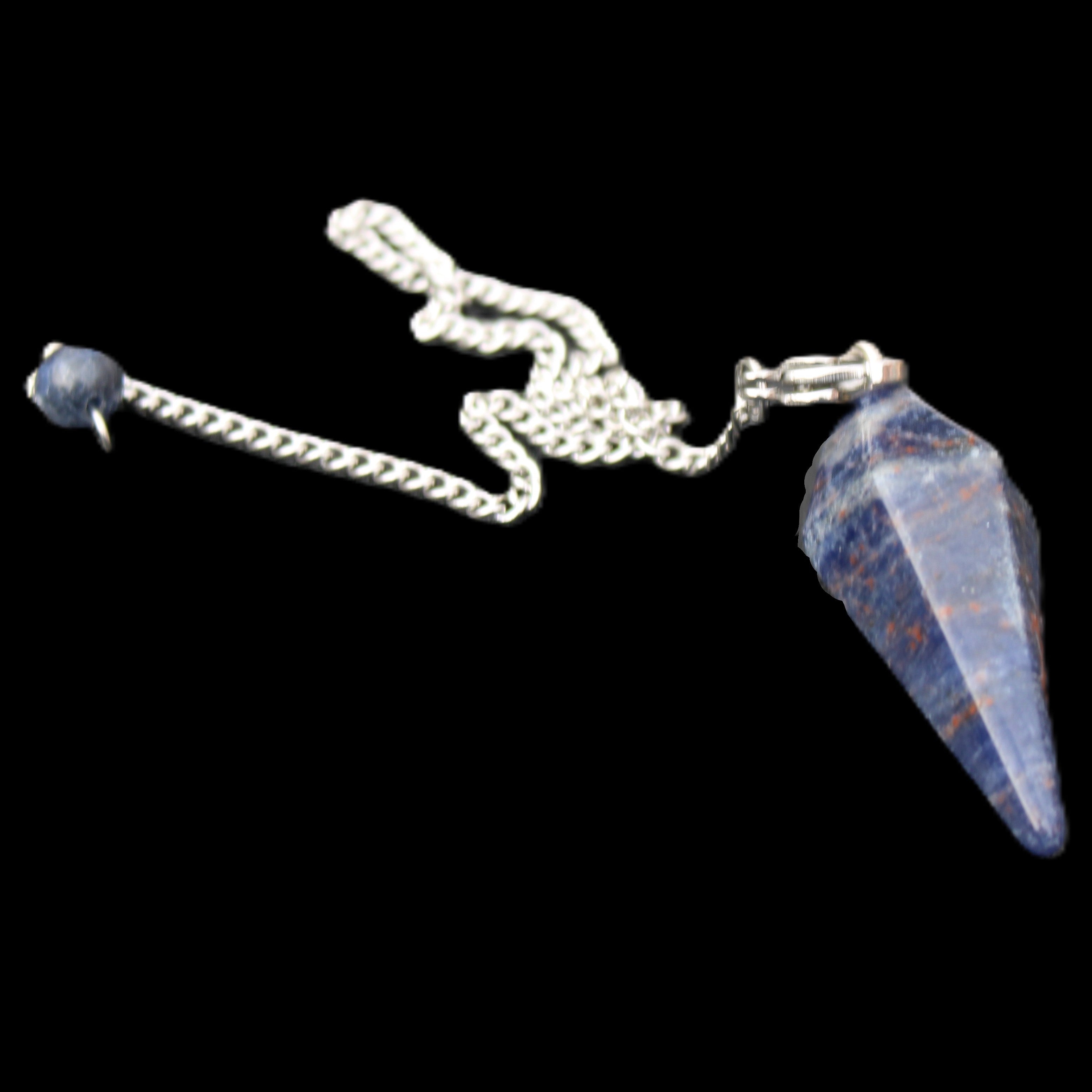Sodalite pendulum 35mm 9g in sunlight - Rocks and Things Store