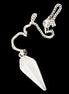 Quartz pendulum 34mm 10g in sunlight - Rocks and Things Store