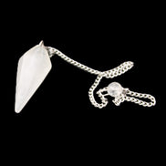 Quartz pendulum 34mm 10g in sunlight - Rocks and Things Store