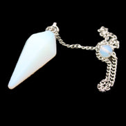 Opalite pendulum 32mm 8g in sunlight - Rocks and Things Store