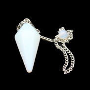 Opalite pendulum 32mm 8g in sunlight - Rocks and Things Store