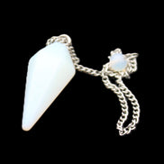 Opalite pendulum 32mm 8g in sunlight - Rocks and Things Store