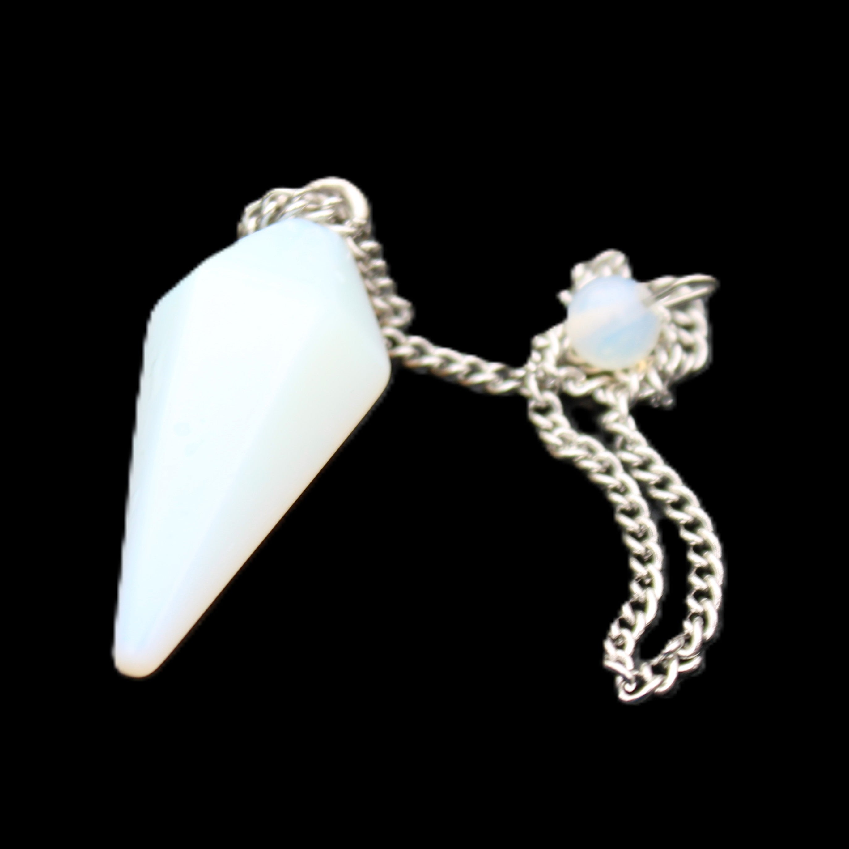 Opalite pendulum 32mm 8g in sunlight - Rocks and Things Store