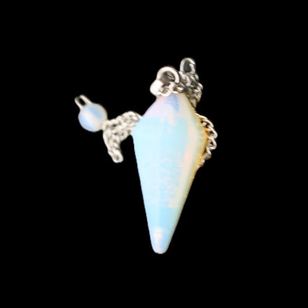 Opalite pendulum 32mm 8g in sunlight - Rocks and Things Store