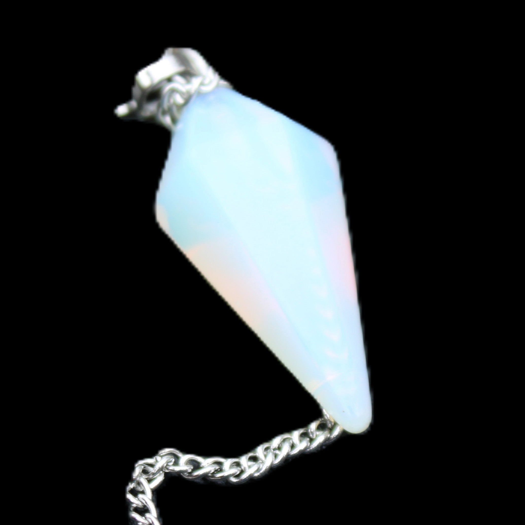 Opalite pendulum 32mm 8g in sunlight - Rocks and Things Store