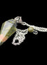 Unakite pendulum 33mm 10g in sunlight - Rocks and Things Store