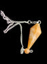 Yellow Aventurine pendulum 32mm 9g in sunlight - Rocks and Things Store
