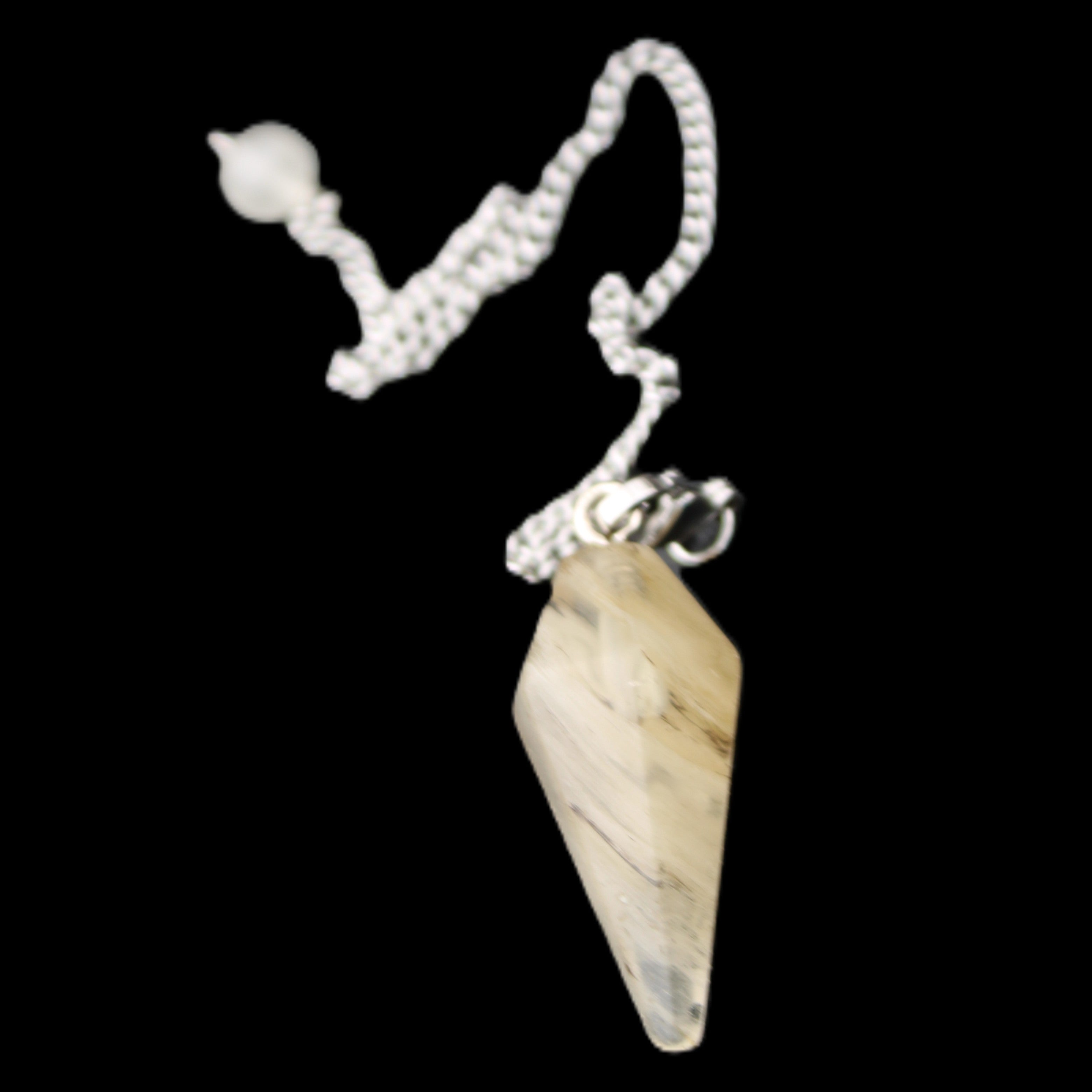 Rutile Quartz pendulum 32mm 8g in sunlight - Rocks and Things Store