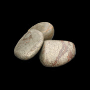 Pyrite 3 small tumbled stones 20-25g in sunlight - Rocks and Things Store