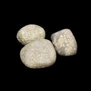 Pyrite 3 small tumbled stones 20-25g in sunlight - Rocks and Things Store