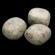 Pyrite 3 small tumbled stones 20mm 60g in sunlight - Rocks and Things Store