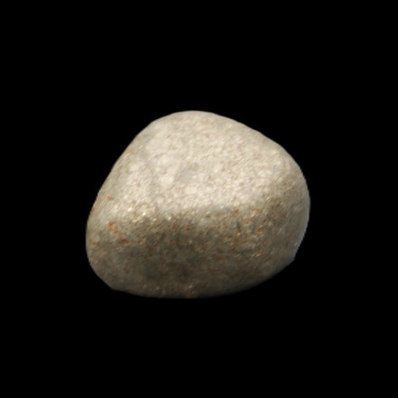 Pyrite small tumbled stone 17mm 10-13g in sunlight - Rocks and Things Store