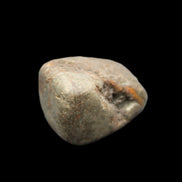 Pyrite small tumbled stone 17mm 10-13g in sunlight - Rocks and Things Store