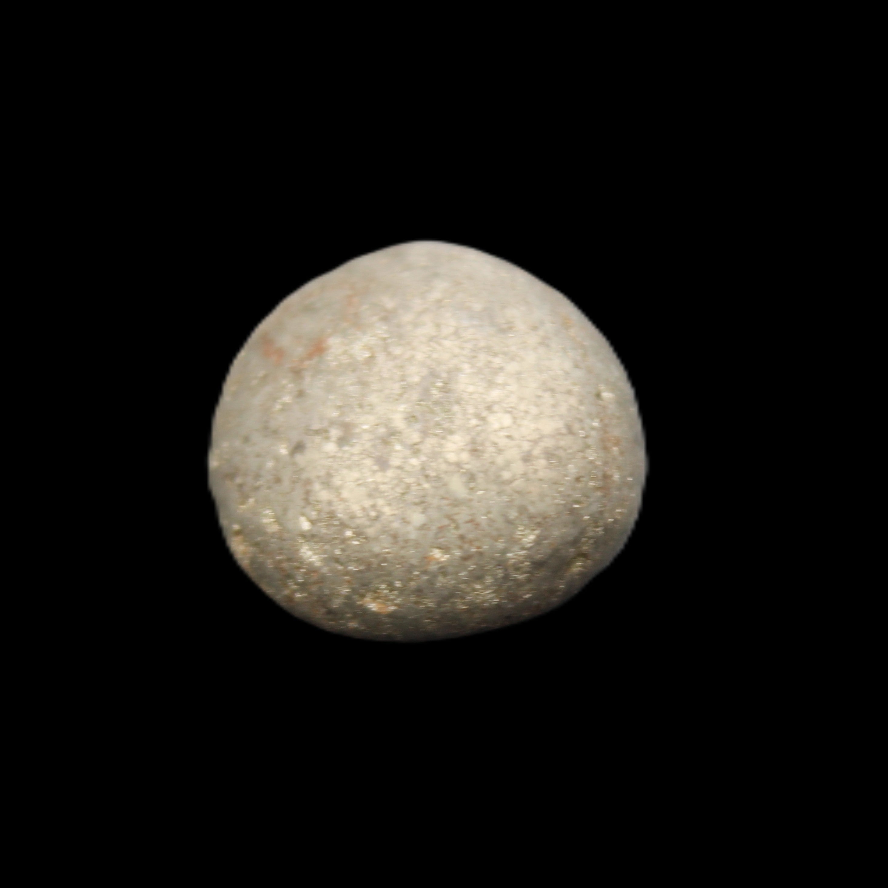 Pyrite small tumbled stone 17mm 10-13g in sunlight - Rocks and Things Store