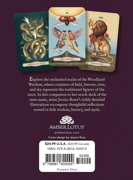Tarot of the Woodland Wardens: 78-Card Deck & Guidebook in sunlight - Rocks and Things Store