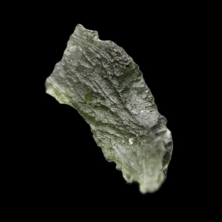 Moldavite (genuine with Certificate) 21*13*9mm 13ct 2.6g in sunlight - Rocks and Things Store