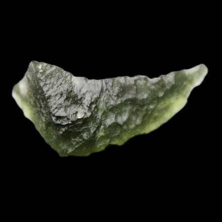 Moldavite (genuine with Certificate) 21*13*9mm 13ct 2.6g in sunlight - Rocks and Things Store