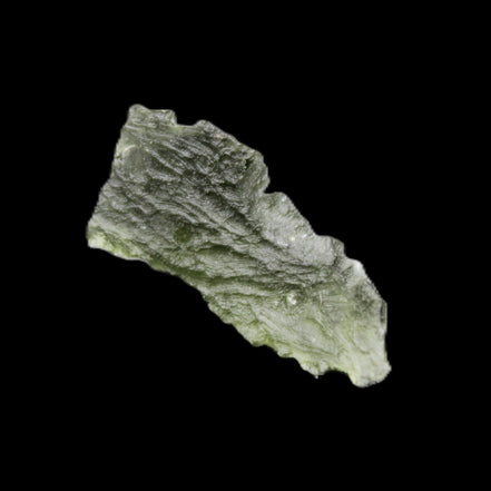 Moldavite (genuine with Certificate) 21*13*9mm 13ct 2.6g in sunlight - Rocks and Things Store