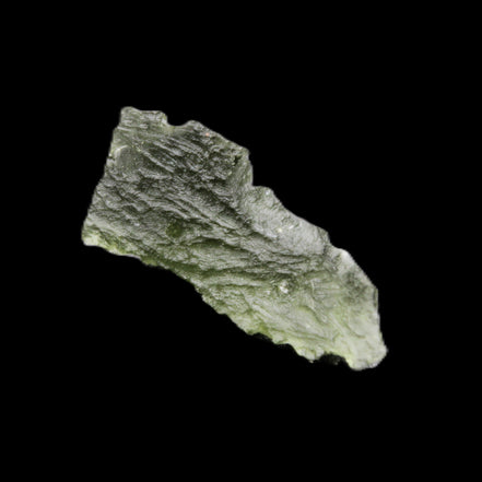 Moldavite (genuine with Certificate) 21*13*9mm 13ct 2.6g in sunlight - Rocks and Things Store
