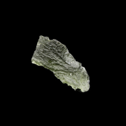 Moldavite (genuine with Certificate) 21*13*9mm 13ct 2.6g in sunlight - Rocks and Things Store