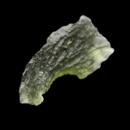 Moldavite (genuine with Certificate) 21*13*9mm 13ct 2.6g in sunlight - Rocks and Things Store