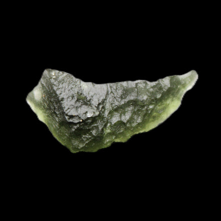Moldavite (genuine with Certificate) 21*13*9mm 13ct 2.6g in sunlight - Rocks and Things Store