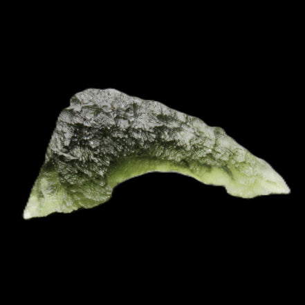 Moldavite (genuine with Certificate) 21*13*9mm 13ct 2.6g in sunlight - Rocks and Things Store