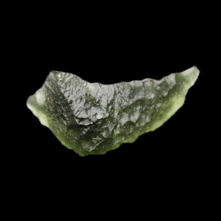 Moldavite (genuine with Certificate) 21*13*9mm 13ct 2.6g in sunlight - Rocks and Things Store