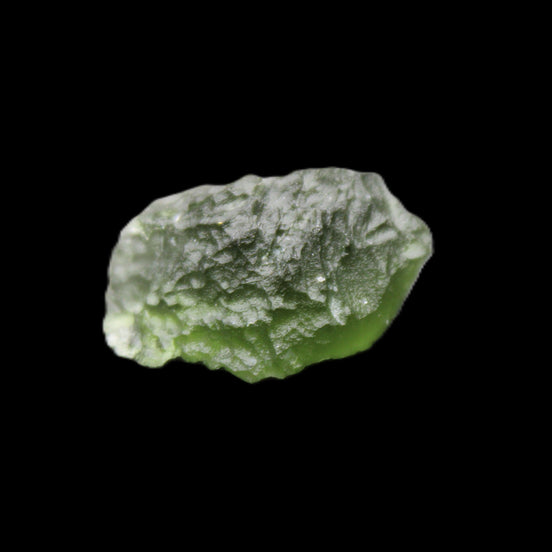 Moldavite (genuine with Certificate) 24*15*11mm 13ct 2.6g in sunlight - Rocks and Things Store