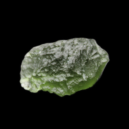 Moldavite (genuine with Certificate) 24*15*11mm 13ct 2.6g in sunlight - Rocks and Things Store
