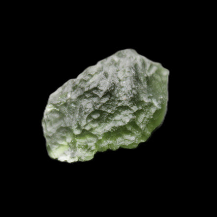 Moldavite (genuine with Certificate) 24*15*11mm 13ct 2.6g in sunlight - Rocks and Things Store