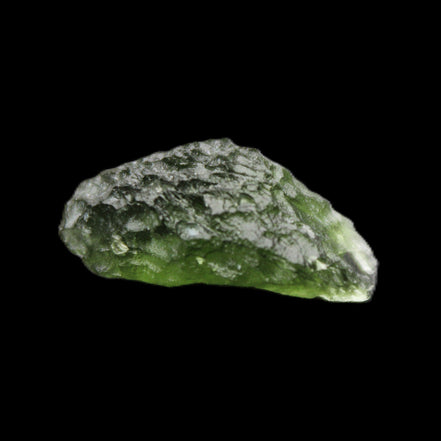 Moldavite (genuine with Certificate) 24*15*11mm 13ct 2.6g in sunlight - Rocks and Things Store