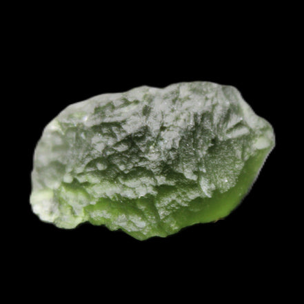 Moldavite (genuine with Certificate) 24*15*11mm 13ct 2.6g in sunlight - Rocks and Things Store
