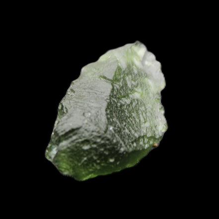 Moldavite (genuine with Certificate) 24*15*11mm 13ct 2.6g in sunlight - Rocks and Things Store