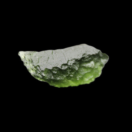 Moldavite (genuine with Certificate) 24*15*11mm 13ct 2.6g in sunlight - Rocks and Things Store