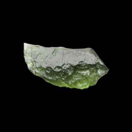 Moldavite (genuine with Certificate) 24*15*11mm 13ct 2.6g in sunlight - Rocks and Things Store