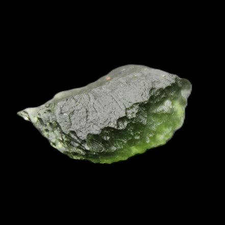 Moldavite (genuine with Certificate) 24*15*11mm 13ct 2.6g in sunlight - Rocks and Things Store