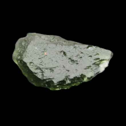 Moldavite (genuine with Certificate) 24*15*11mm 13ct 2.6g in sunlight - Rocks and Things Store