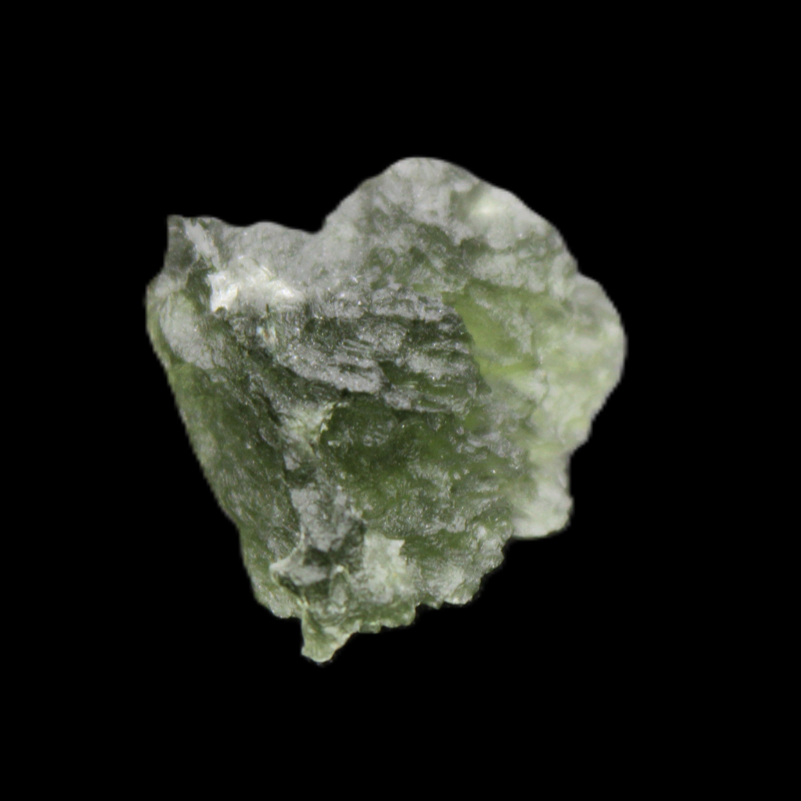 Moldavite (genuine with Certificate) 18*17*7mm 12ct 2.4g in sunlight - Rocks and Things Store