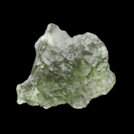 Moldavite (genuine with Certificate) 18*17*7mm 12ct 2.4g in sunlight - Rocks and Things Store