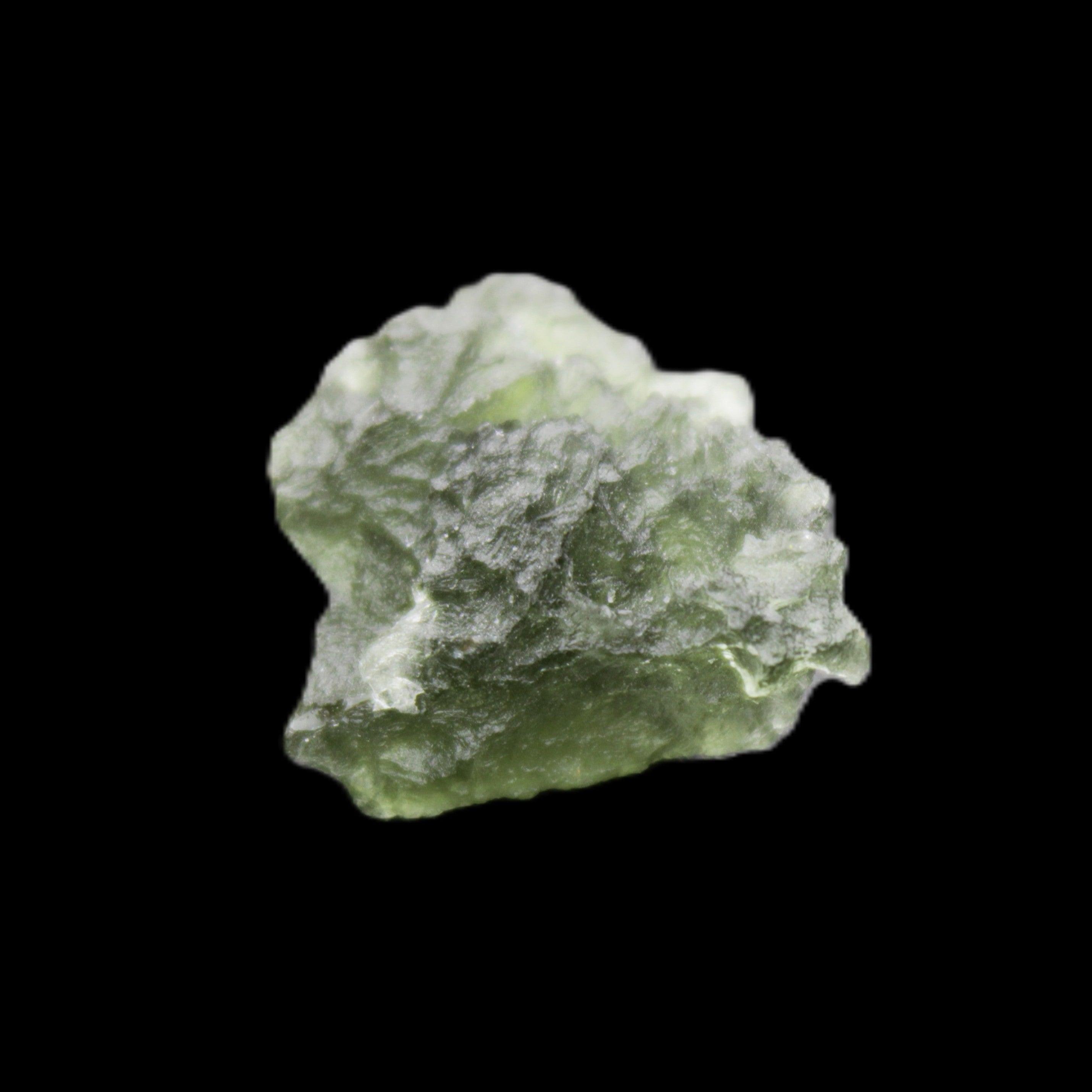 Moldavite (genuine with Certificate) 18*17*7mm 12ct 2.4g in sunlight - Rocks and Things Store
