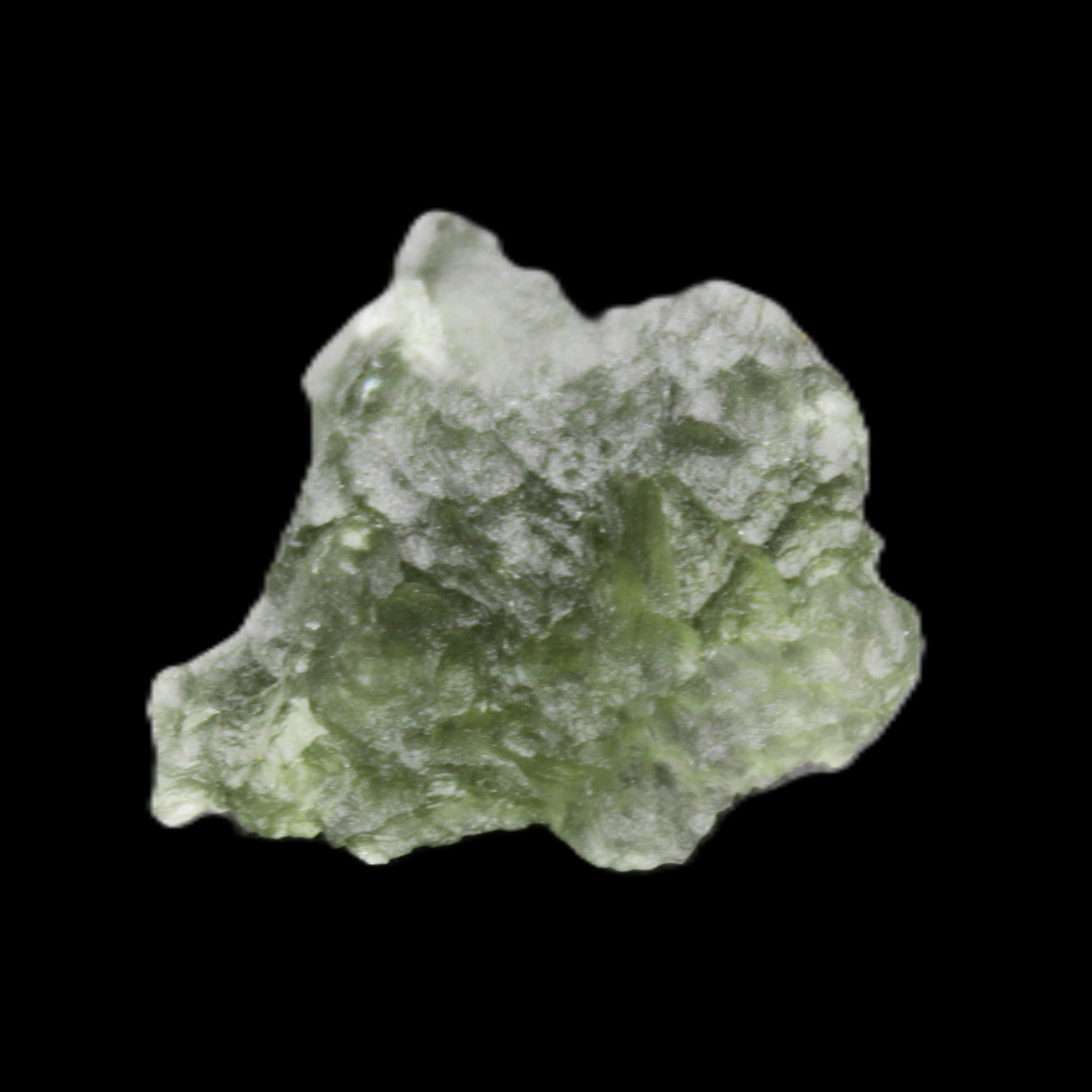 Moldavite (genuine with Certificate) 18*17*7mm 12ct 2.4g in sunlight - Rocks and Things Store