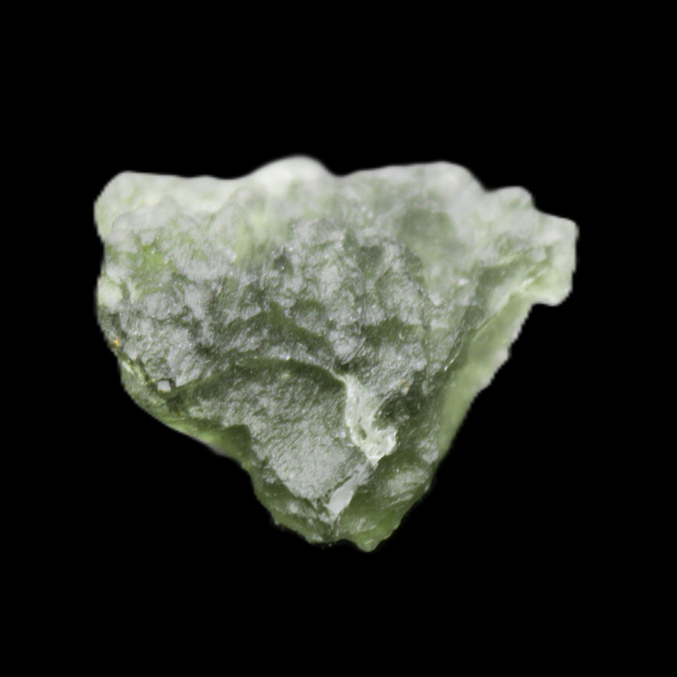 Moldavite (genuine with Certificate) 18*17*7mm 12ct 2.4g in sunlight - Rocks and Things Store