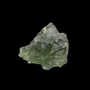 Moldavite (genuine with Certificate) 18*17*7mm 12ct 2.4g in sunlight - Rocks and Things Store