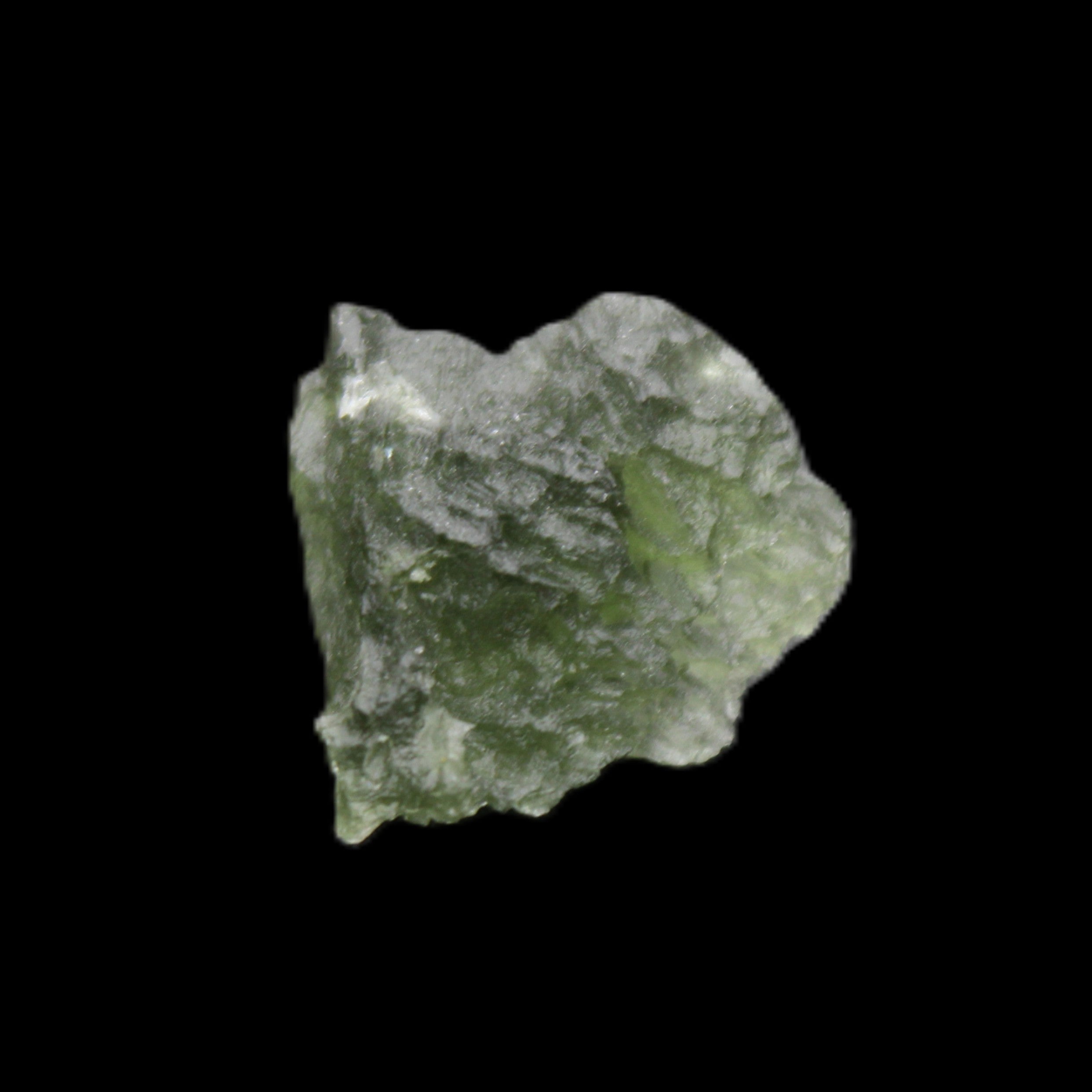 Moldavite (genuine with Certificate) 18*17*7mm 12ct 2.4g in sunlight - Rocks and Things Store