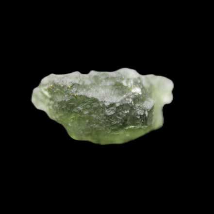 Moldavite (genuine with Certificate) 18*17*7mm 12ct 2.4g in sunlight - Rocks and Things Store