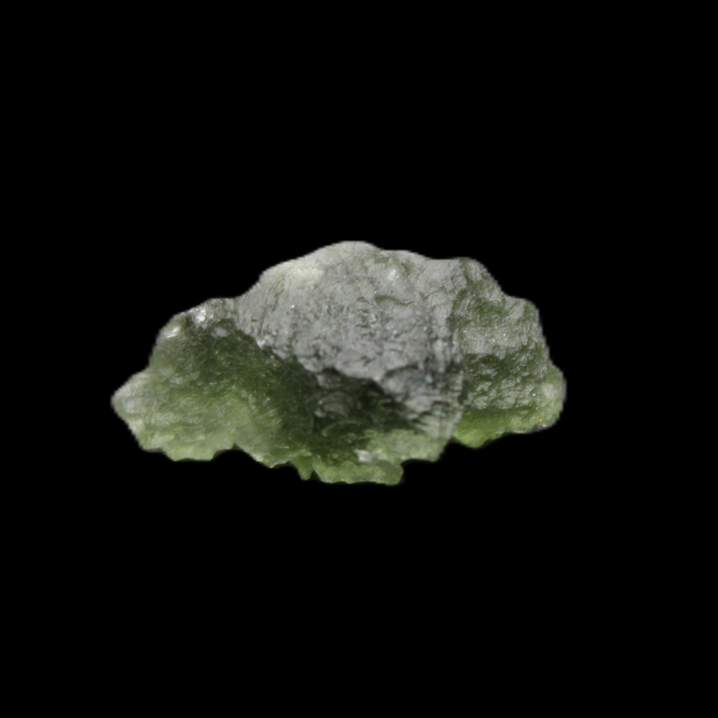 Moldavite (genuine with Certificate) 18*17*7mm 12ct 2.4g in sunlight - Rocks and Things Store