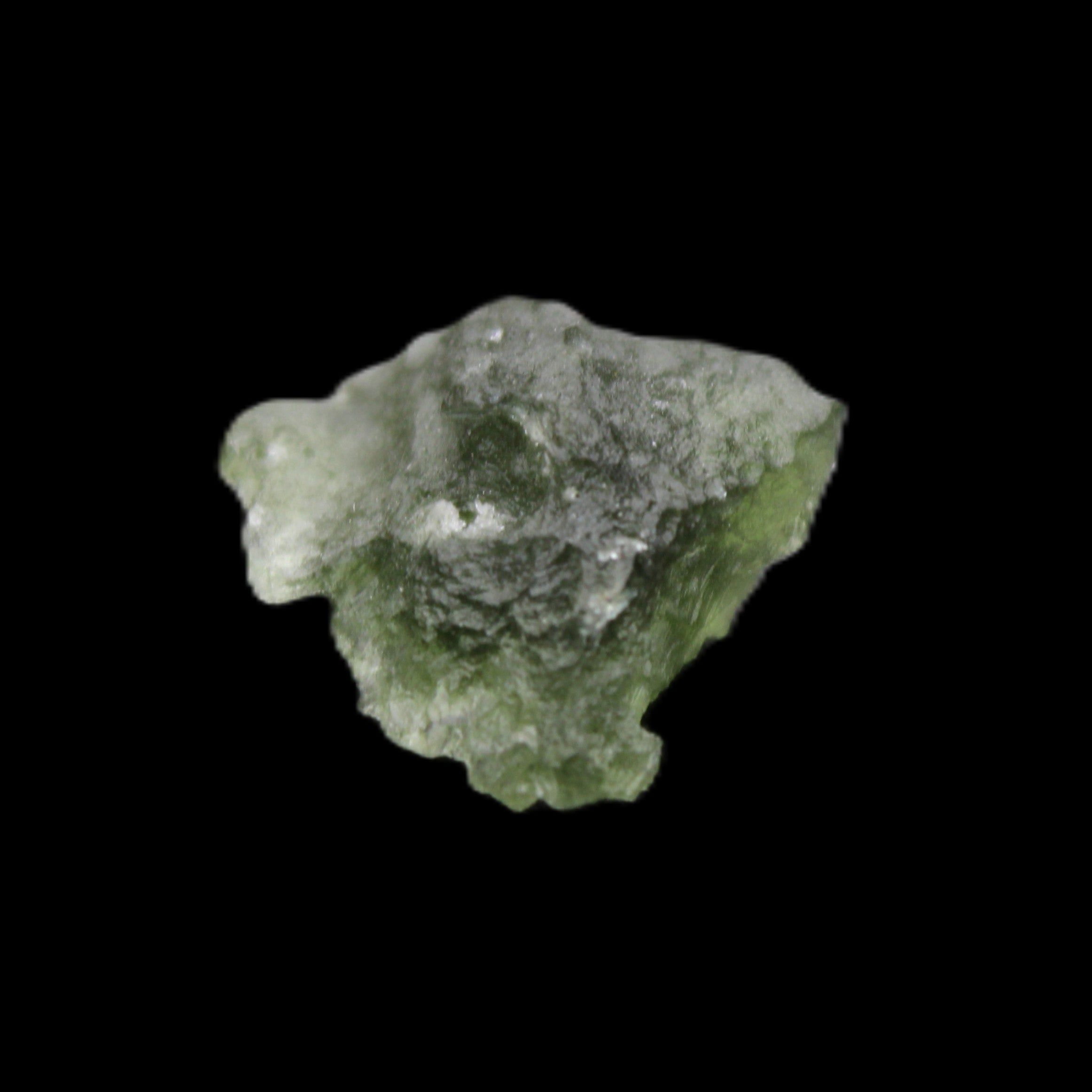 Moldavite (genuine with Certificate) 18*17*7mm 12ct 2.4g in sunlight - Rocks and Things Store