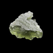 Moldavite (genuine with Certificate) 20*17*6mm 12ct 2.4g in sunlight - Rocks and Things Store
