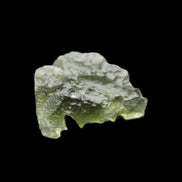 Moldavite (genuine with Certificate) 20*17*6mm 12ct 2.4g in sunlight - Rocks and Things Store